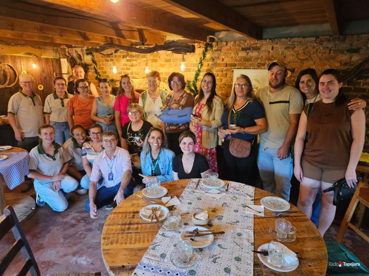 Visita técnica fortalece integração do turismo rural entre Tapejara e Ibiaçá
