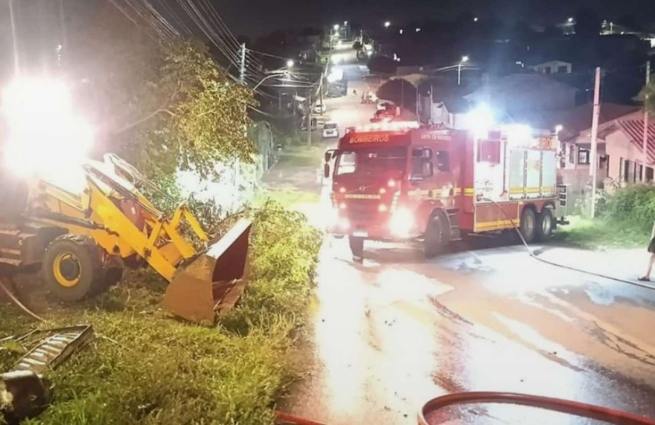 Incêndio residencial deixa uma pessoa morta e outra ferida, em Vacaria