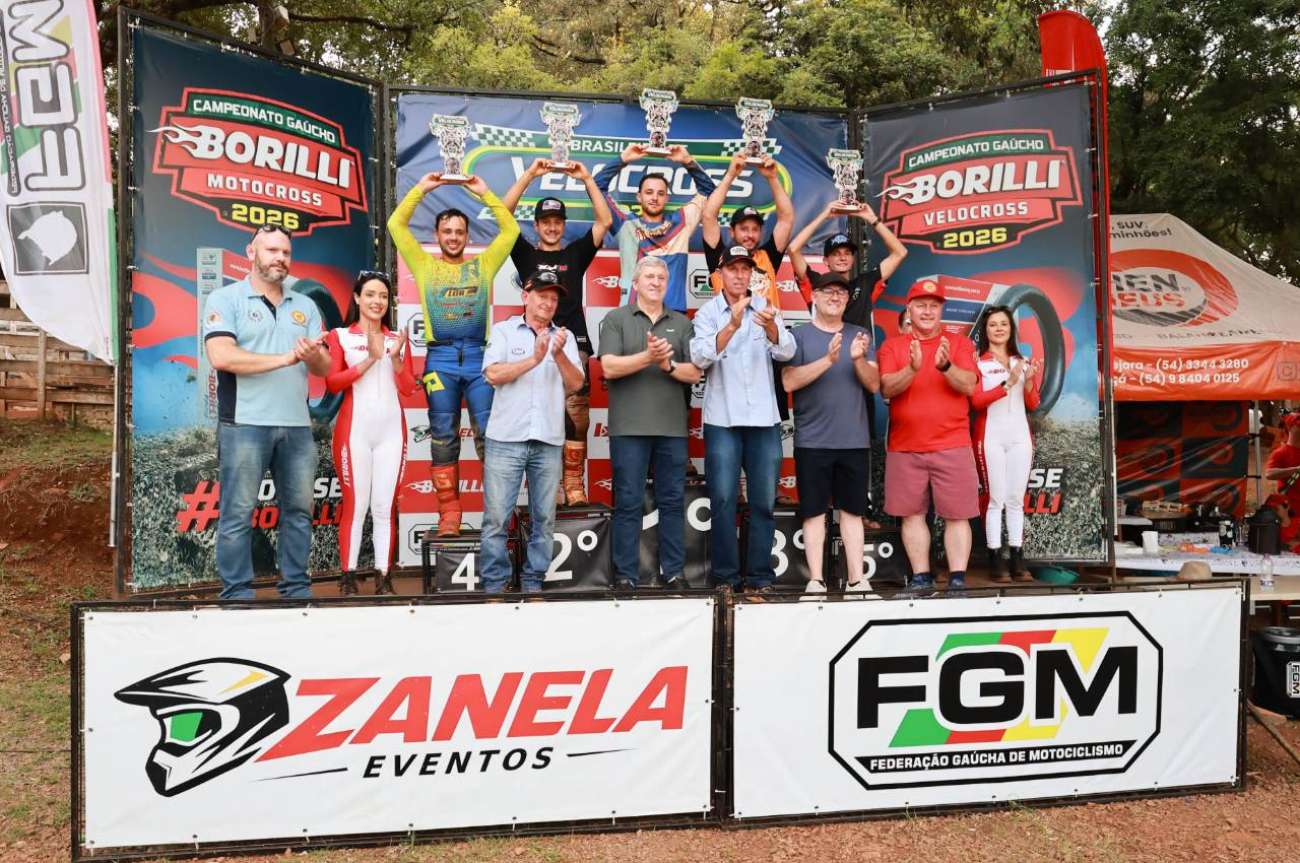 Tapejara se consolida como terra do motociclismo com etapas do Velocross 2026