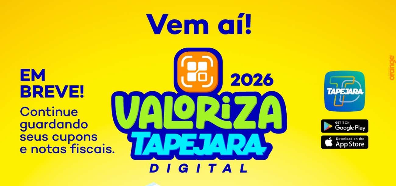 Campanha “Valoriza Tapejara Digital 2026” vai premiar consumidores com dinheiro e prêmios