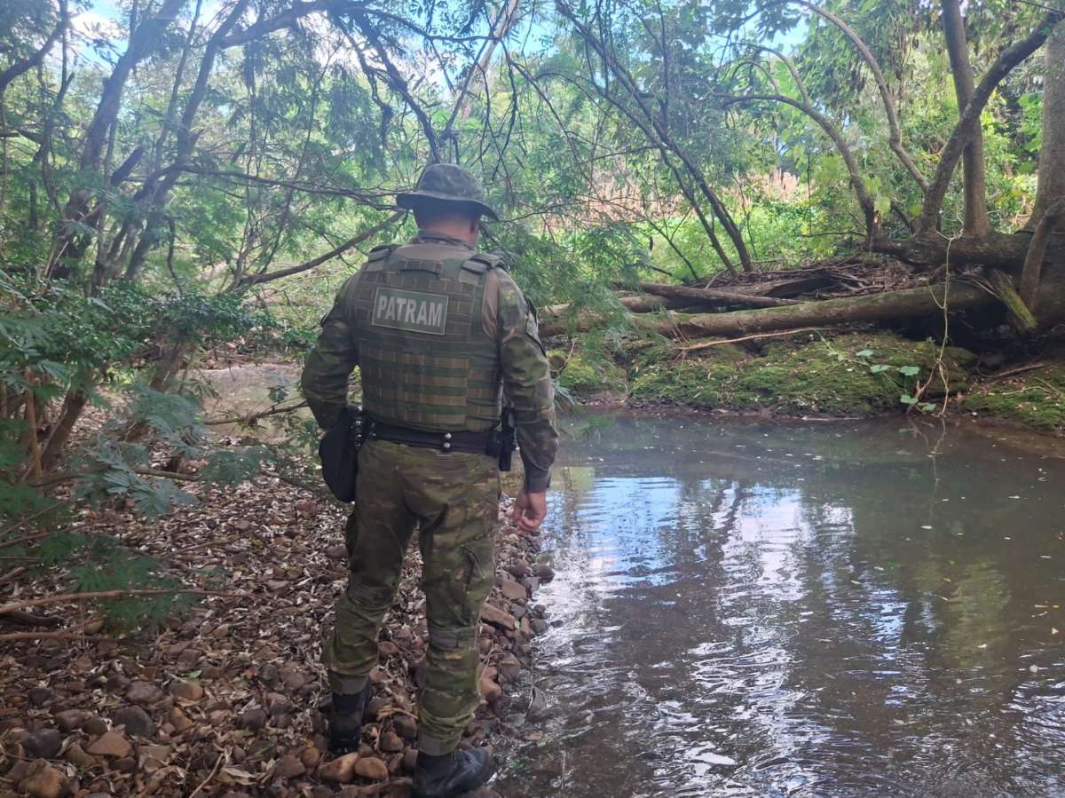 PATRAM atende ocorrência de poluição hídrica em Vila Maria