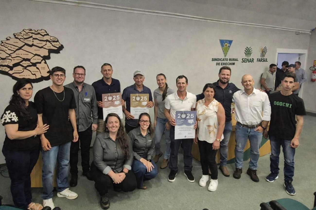 Cooperados da Coasa conquistam primeiras colocações em programa de qualidade do leite da DSM Tortuga