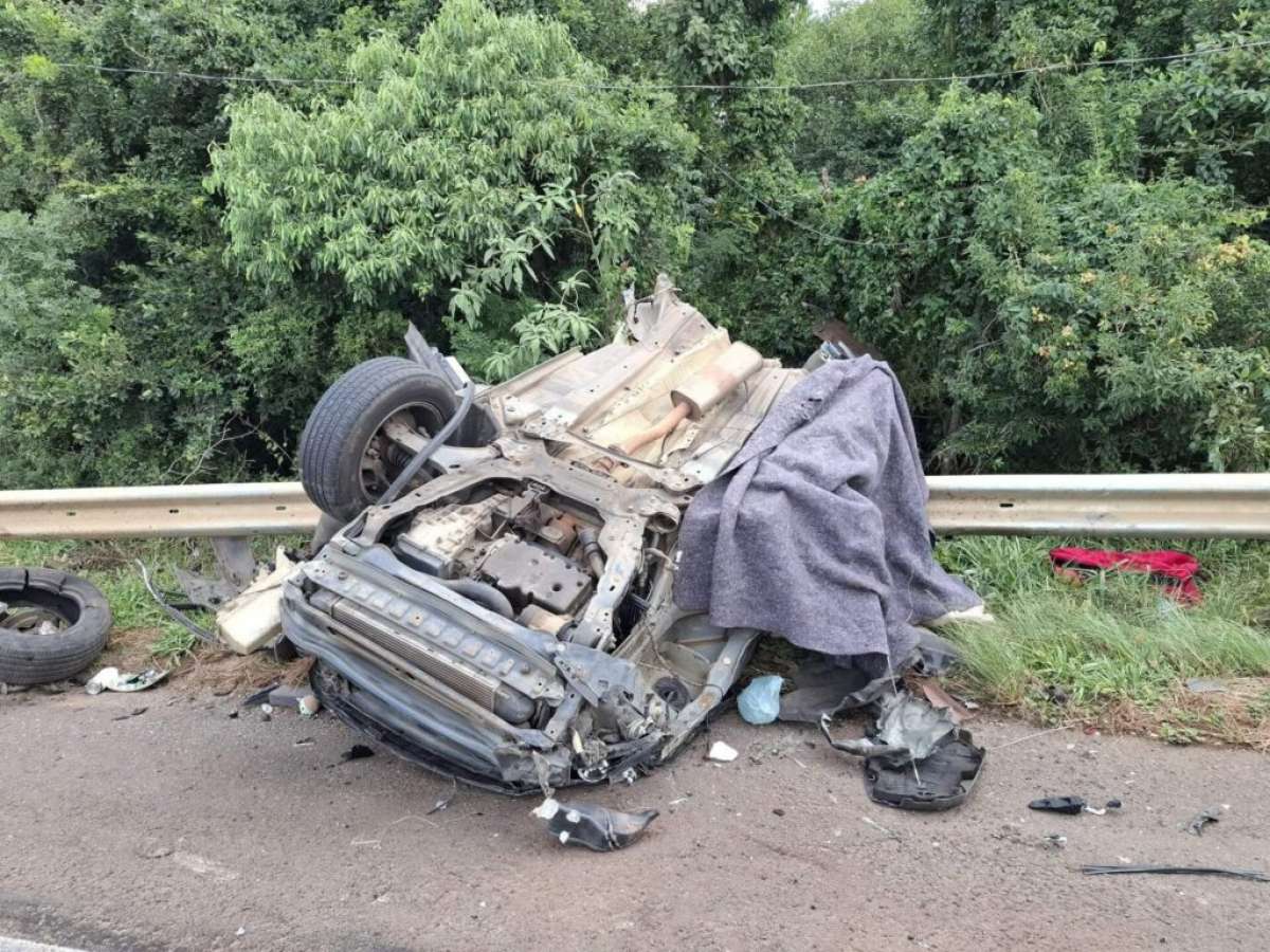 Acidente na BR-386 deixa duas pessoas mortas e dois feridos em Ibirapuitã