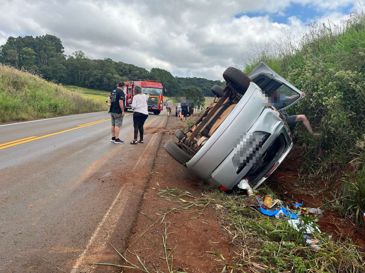 Acidente  entre Charrua e Getúlio Vargas deixa duas mulheres feridas
