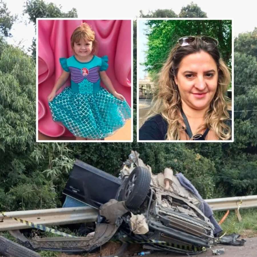 Mãe e filha morrem em colisão envolvendo três veículos em Tio Hugo