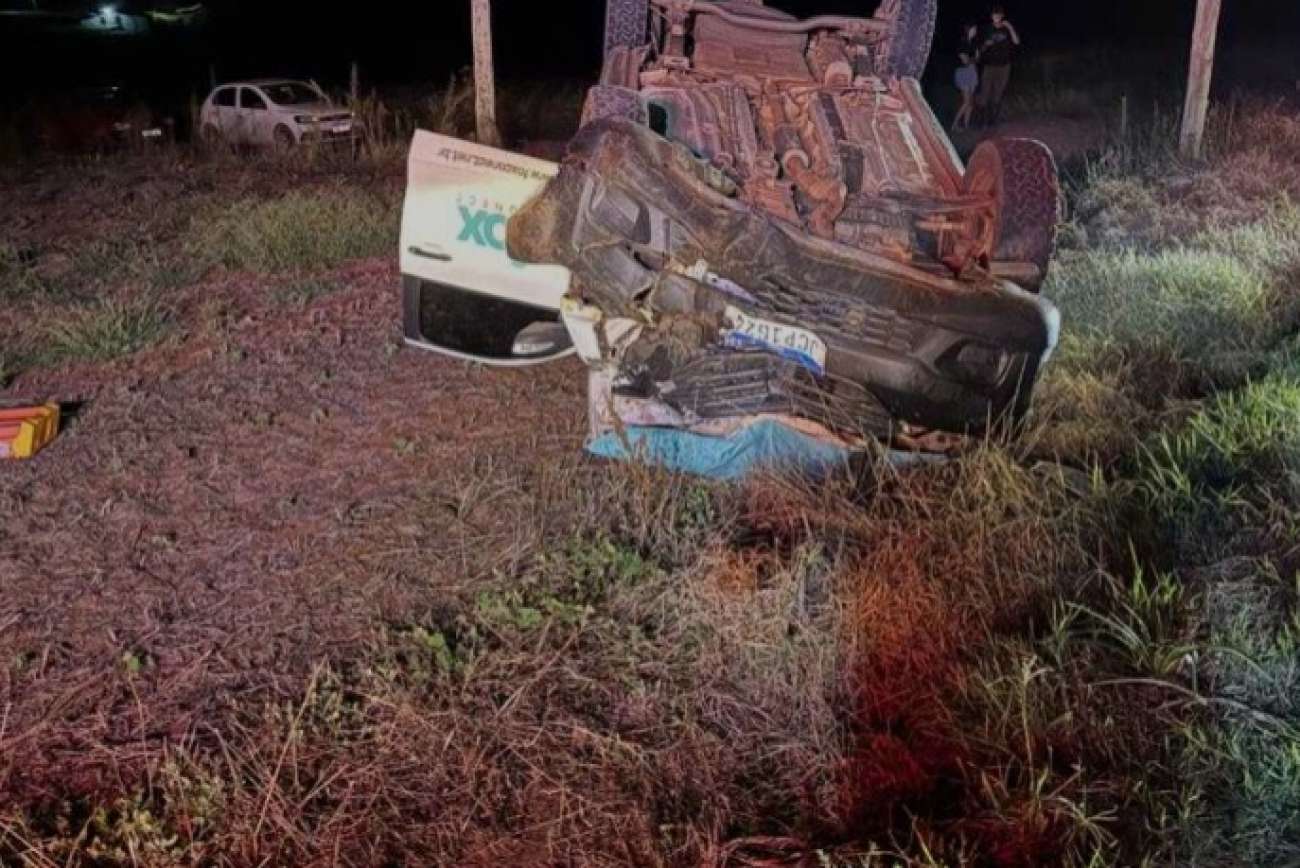 Acidente deixa dois homens feridos entre São José do Ouro e Barracão