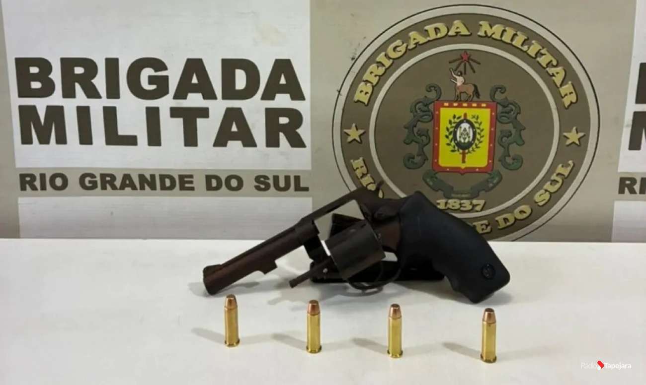 Homem é preso por porte ilegal de arma de fogo em Carazinho no bairro Vargas