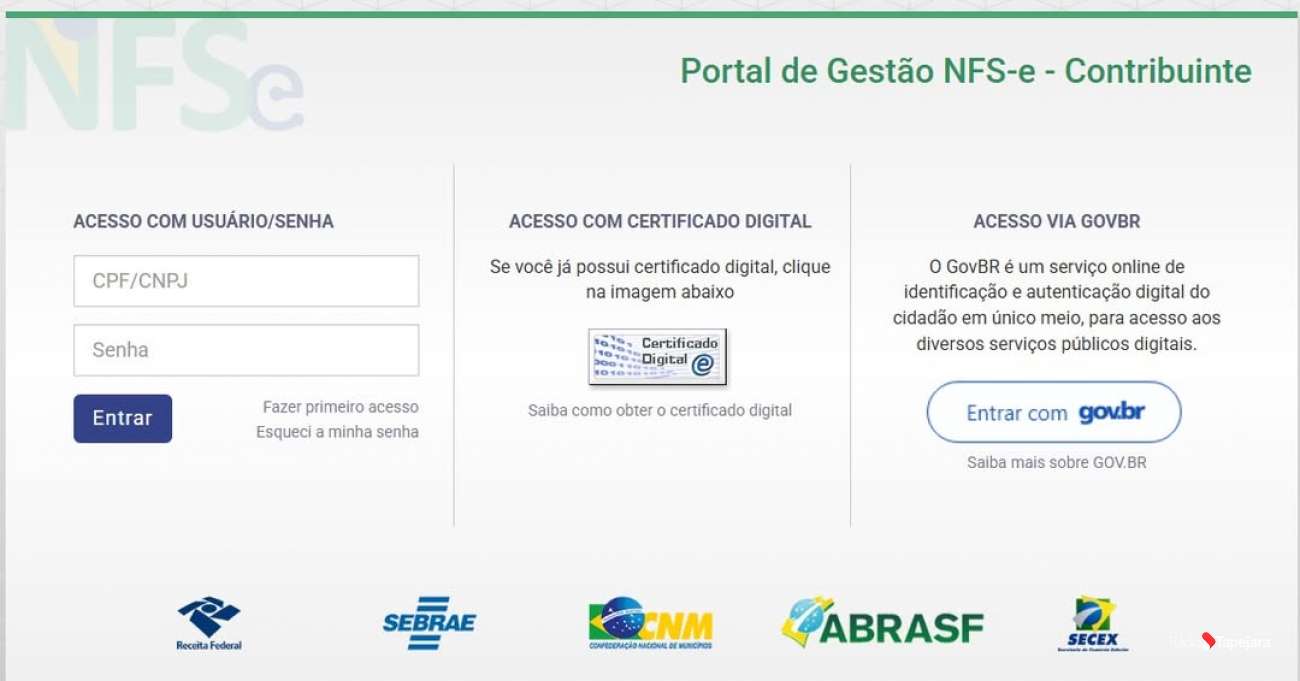 Emissor Nacional da NFS-e passa a ser obrigatório em Tapejara a partir de 1º de maio