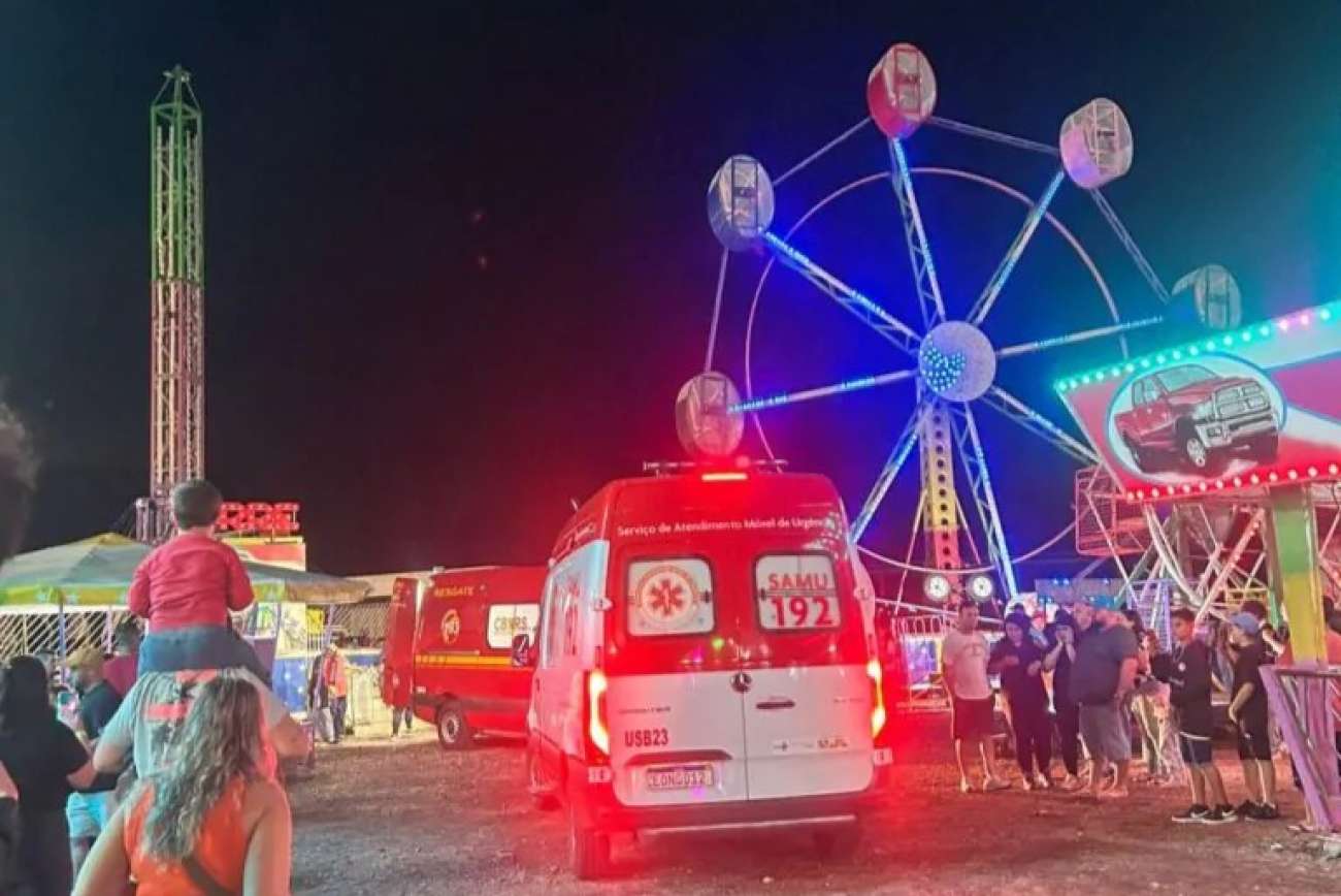 Acidente em parque de diversões deixa 12 feridos na Grande Porto Alegre