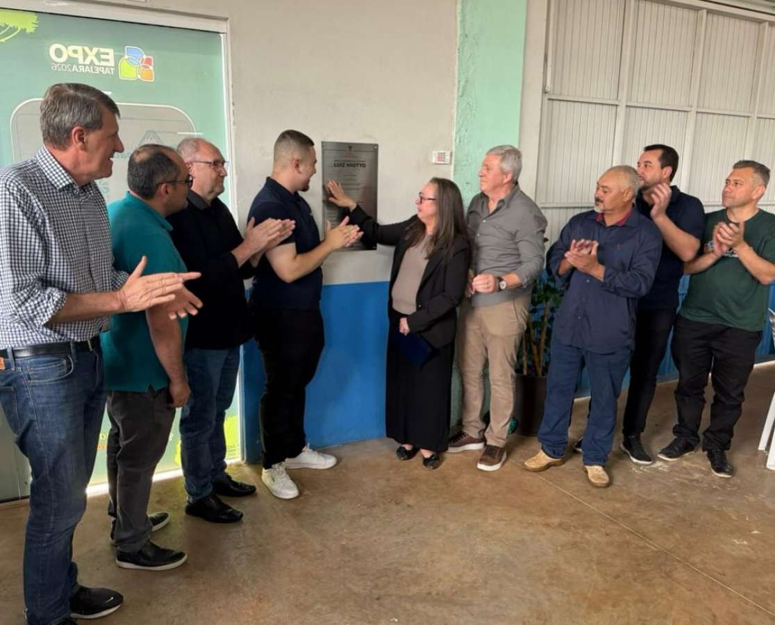 Solenidade oficializa nome do restaurante do parque em homenagem a Luiz Miotto