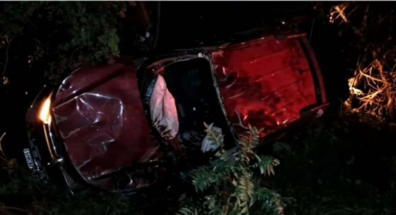 Grave acidente registrado na ERS-208, em Machadinho, deixa uma pessoa morta e outra ferida