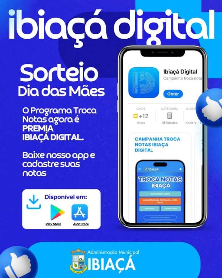 Ibiaçá moderniza programa Troca Notas com versão digital e sorteios online