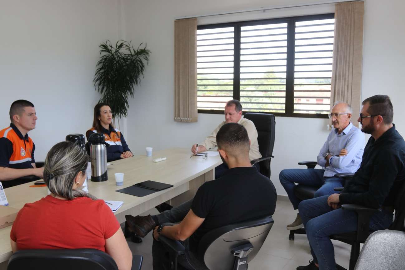Água Santa fortalece ações de prevenção em reunião com Defesa Civil Estadual