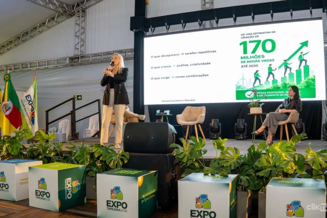 Inteligência artificial é destaque nesta sexta-feira no Espaço Gestão da Expo Tapejara 2026