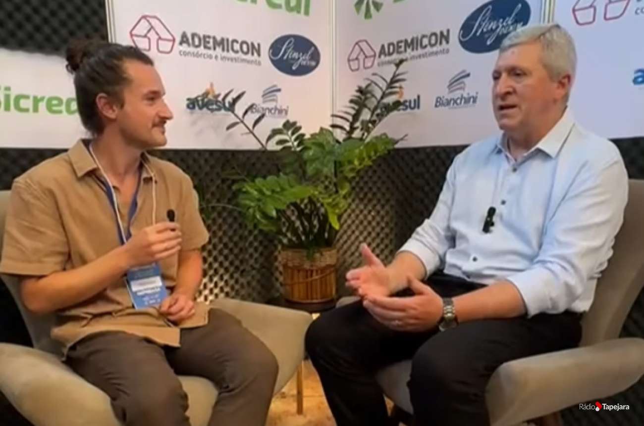Big fala sobre crescimento do município e projeta impacto da Expo 2026 durante entrevista à Rádio Tapejara