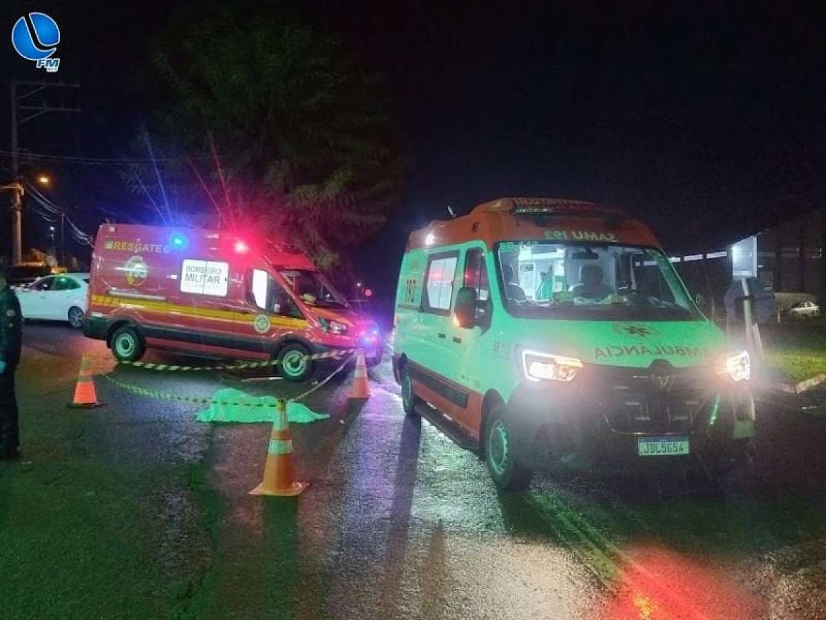 Homem morre atropelado em Lagoa Vermelha