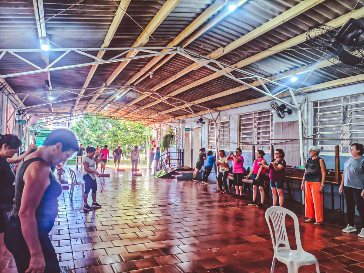 Ginástica melhora qualidade de vida da Terceira Idade em Ibiaçá