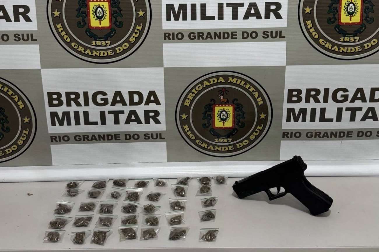 Homem é preso por tráfico de drogas em Getúlio Vargas