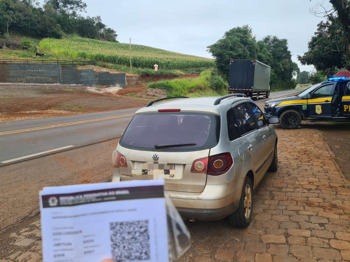 Homem é preso por uso de documento veicular falso durante abordagem policial em Severiano de Almeida