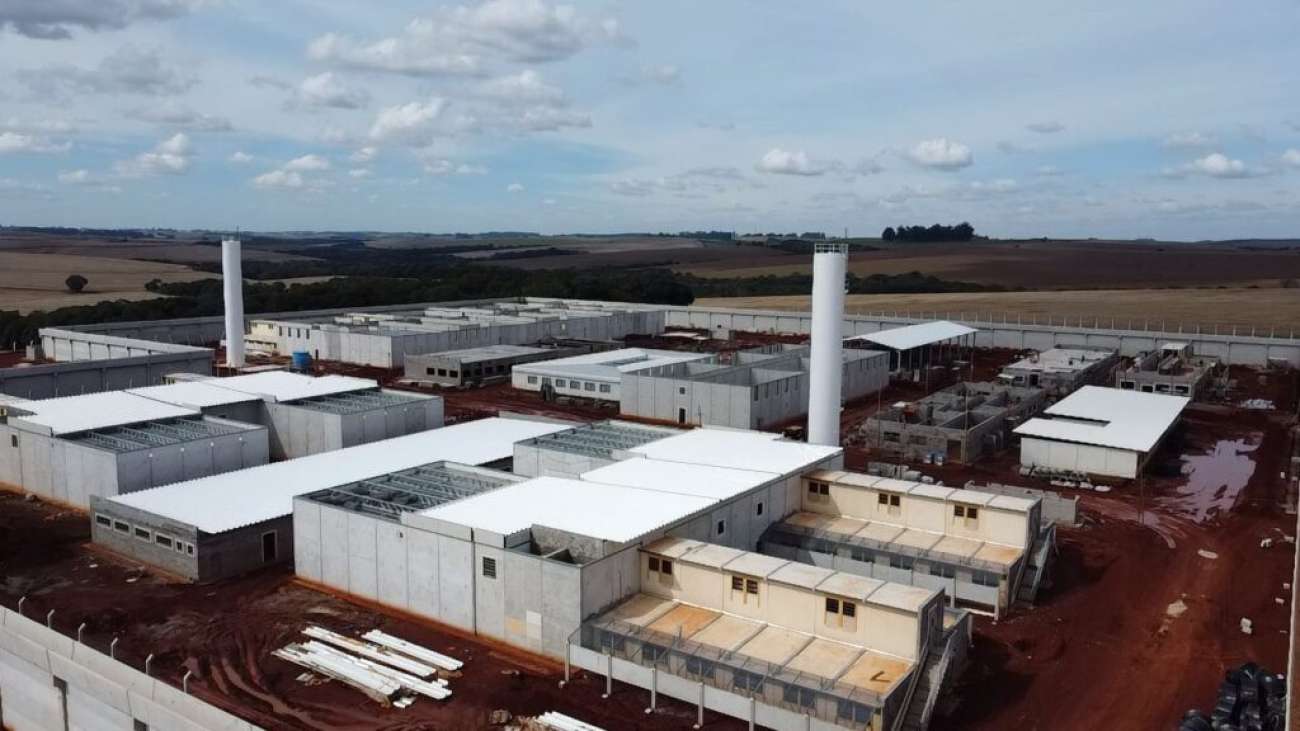 Cadeia Pública de Passo Fundo atinge 69% de execução e avança para fase de acabamentos