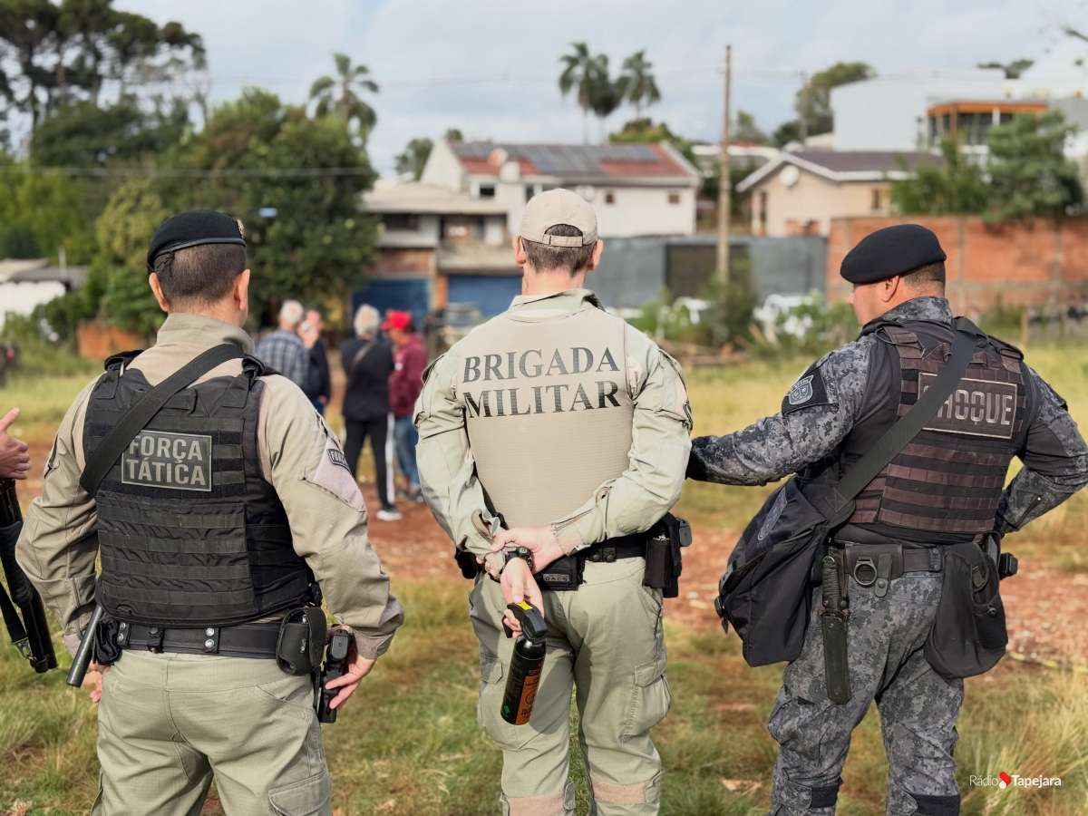 Brigada Militar realiza ação e impede invasão de terreno em Passo Fundo