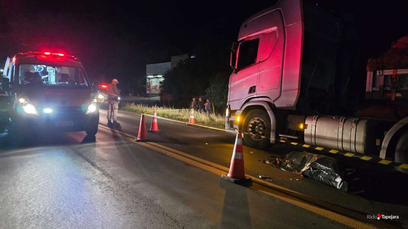 Homem morre após atropelamento na ERS-135 em Passo Fundo