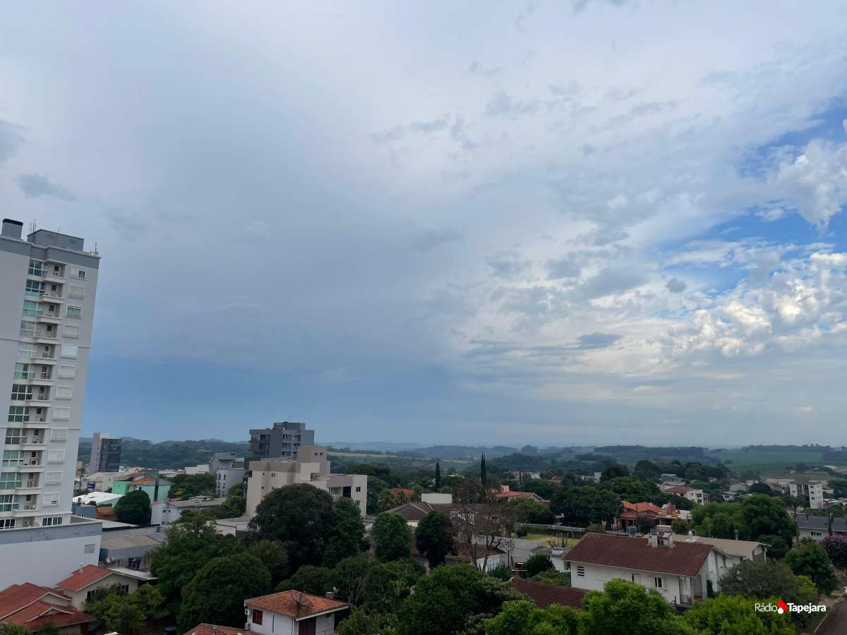 Chuva retorna ao norte do RS e muda o tempo em Tapejara no início da semana