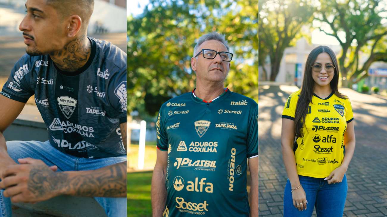 Tapejara Futsal lança novos uniformes para a temporada 2026