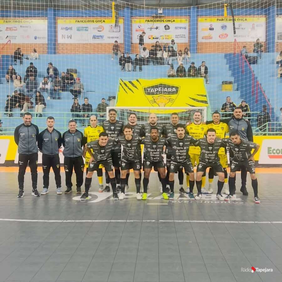 Tapejara Futsal perde para o Lagoa E.C. no primeiro jogo da semifinal da Taça Farroupilha