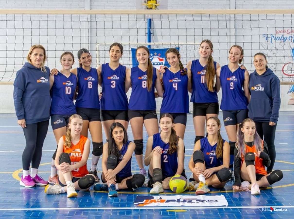 Escola Impulso conquista mais um título na Liga Gaúcha de Voleibol