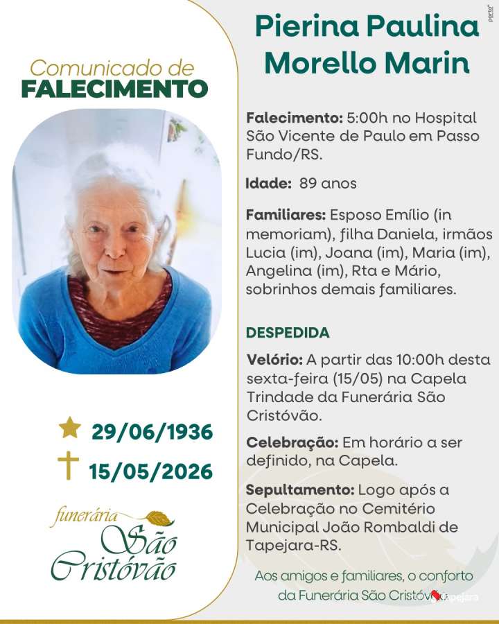 Pierina Paulina Morello Marin