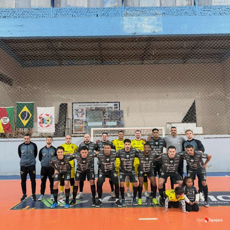 Em um dos melhores jogos do ano, Tapejara Futsal é superado por 6 x 5 pelo Lagoa E.C.