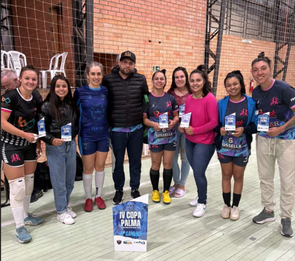 Kika F.C. conquista o terceiro lugar na IV Copa Palma Feminina, em Santo Antônio do Palma