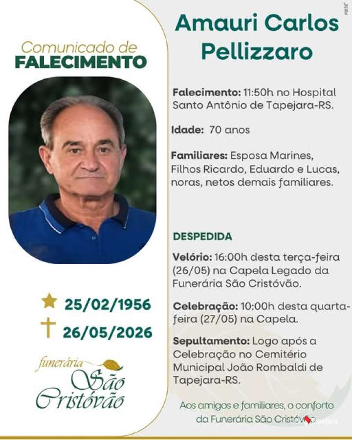 Amauri Carlos Pellizzaro