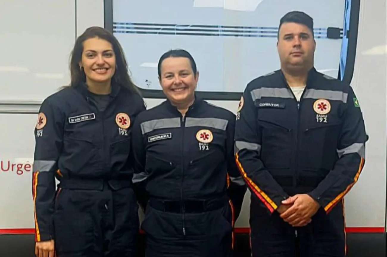 Bebê de cinco meses é socorrido pelo SAMU após episódio de engasgamento em Passo Fundo
