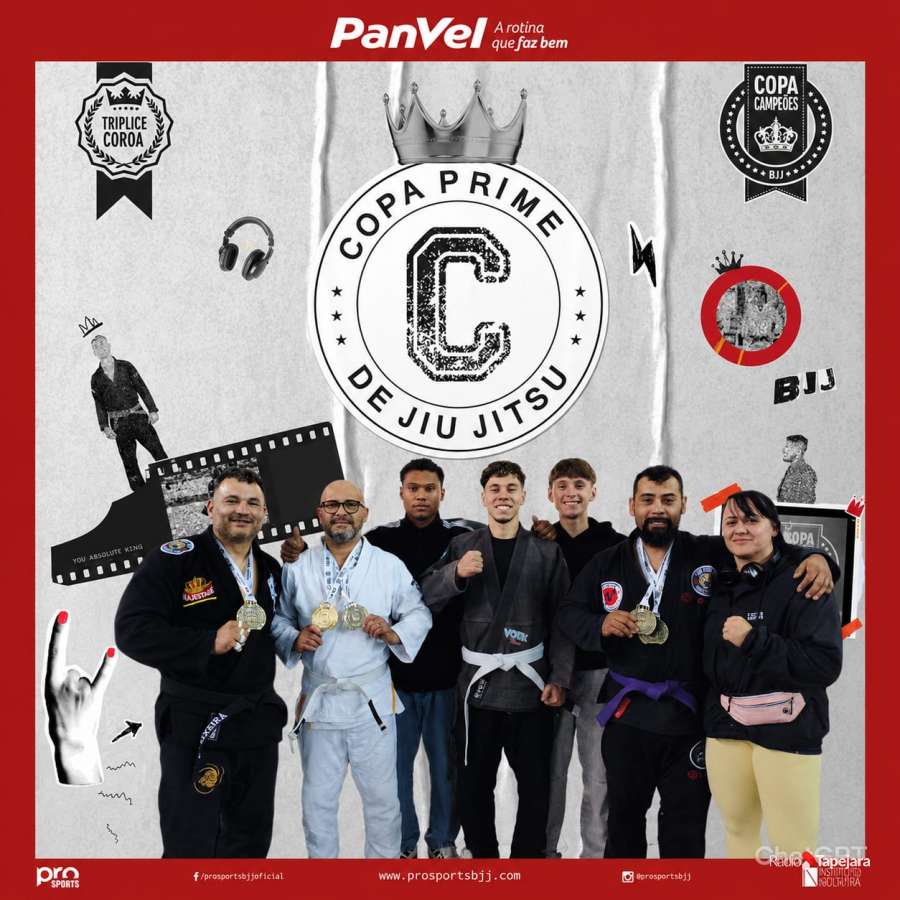 CT Kaizen conquista pódios na maior competição de jiu-jitsu do Rio Grande do Sul