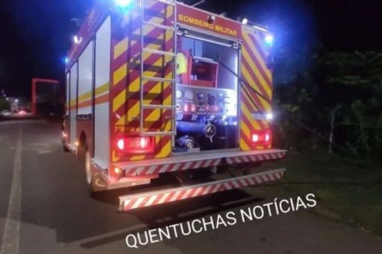 Barraco improvisado é destruído por incêndio em Erechim