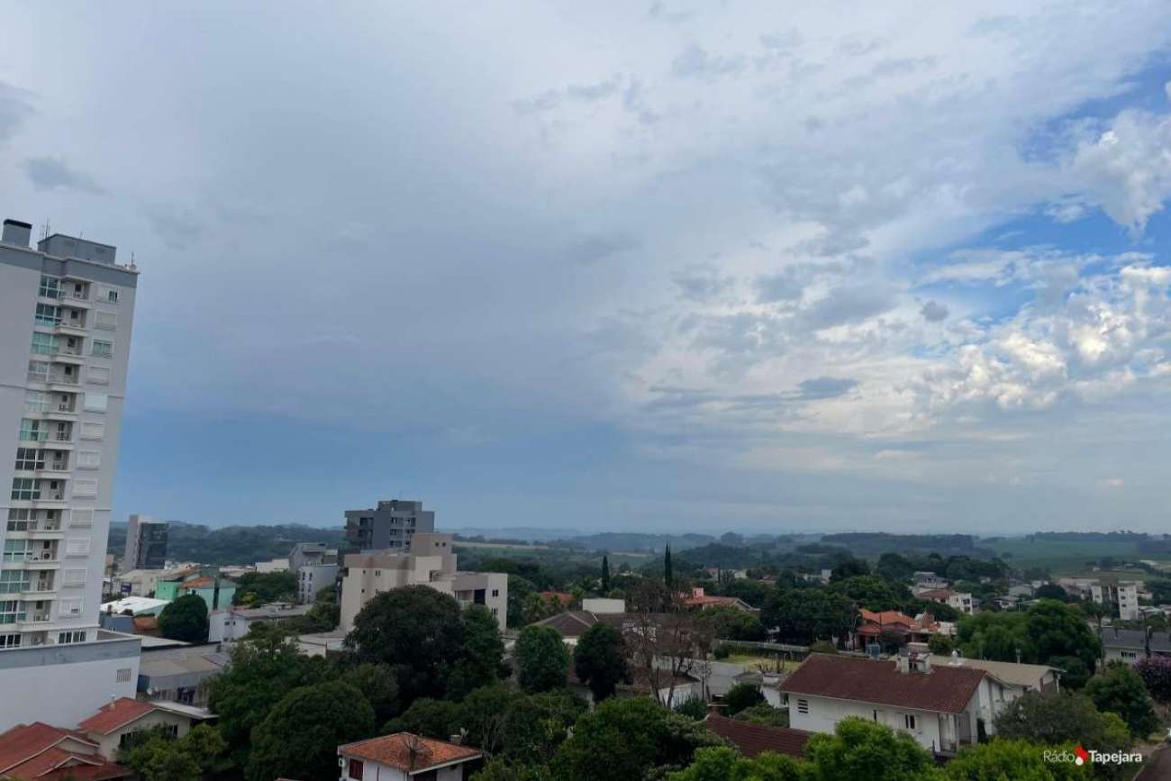 Domingo será de céu nublado e temperaturas amenas em Tapejara