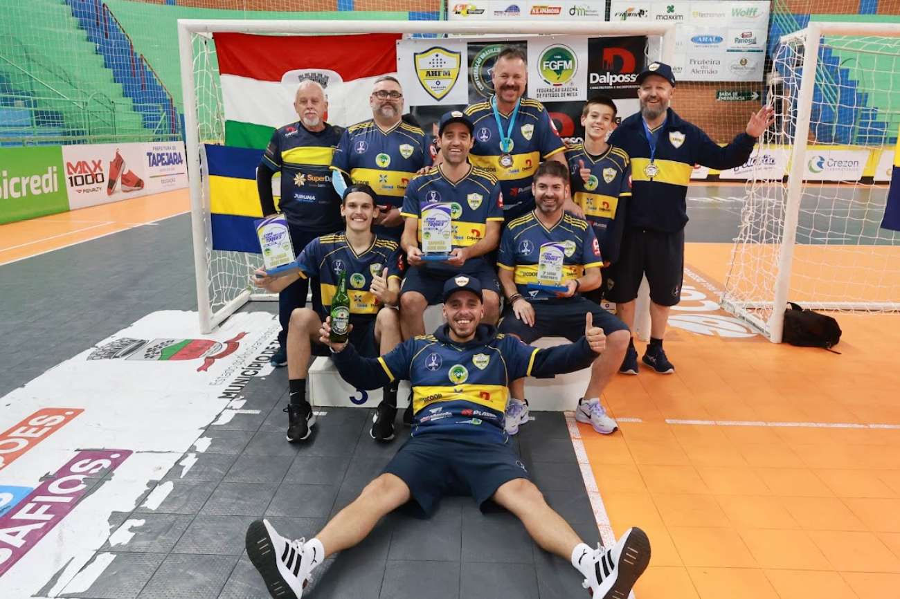 Tapejara recebe II Etapa do Campeonato Estadual de Futebol de Mesa – Regra 12 Toques
