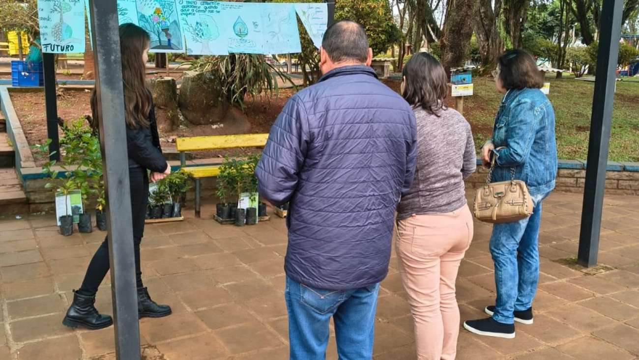 Ação especial é realizada pelo Dia Mundial do Meio Ambiente em Água Santa