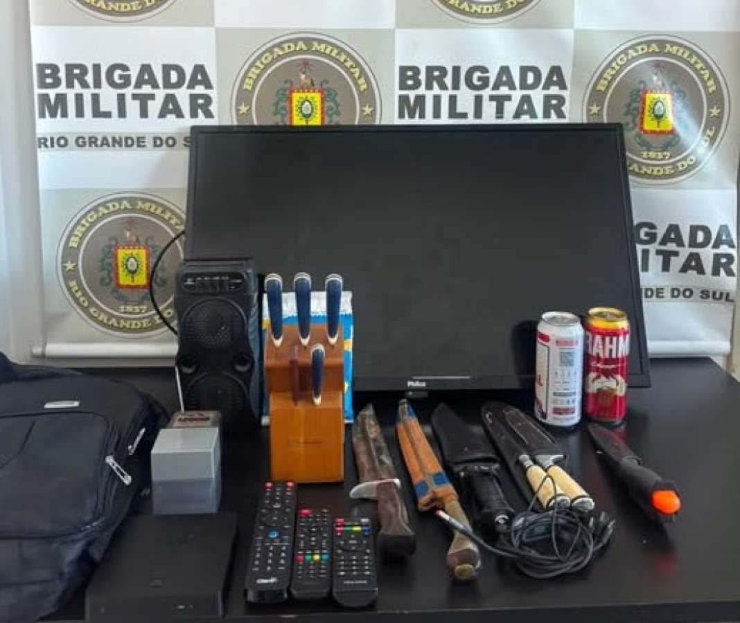 Homem é preso após furto em residência no bairro Bom Jesus em Passo Fundo