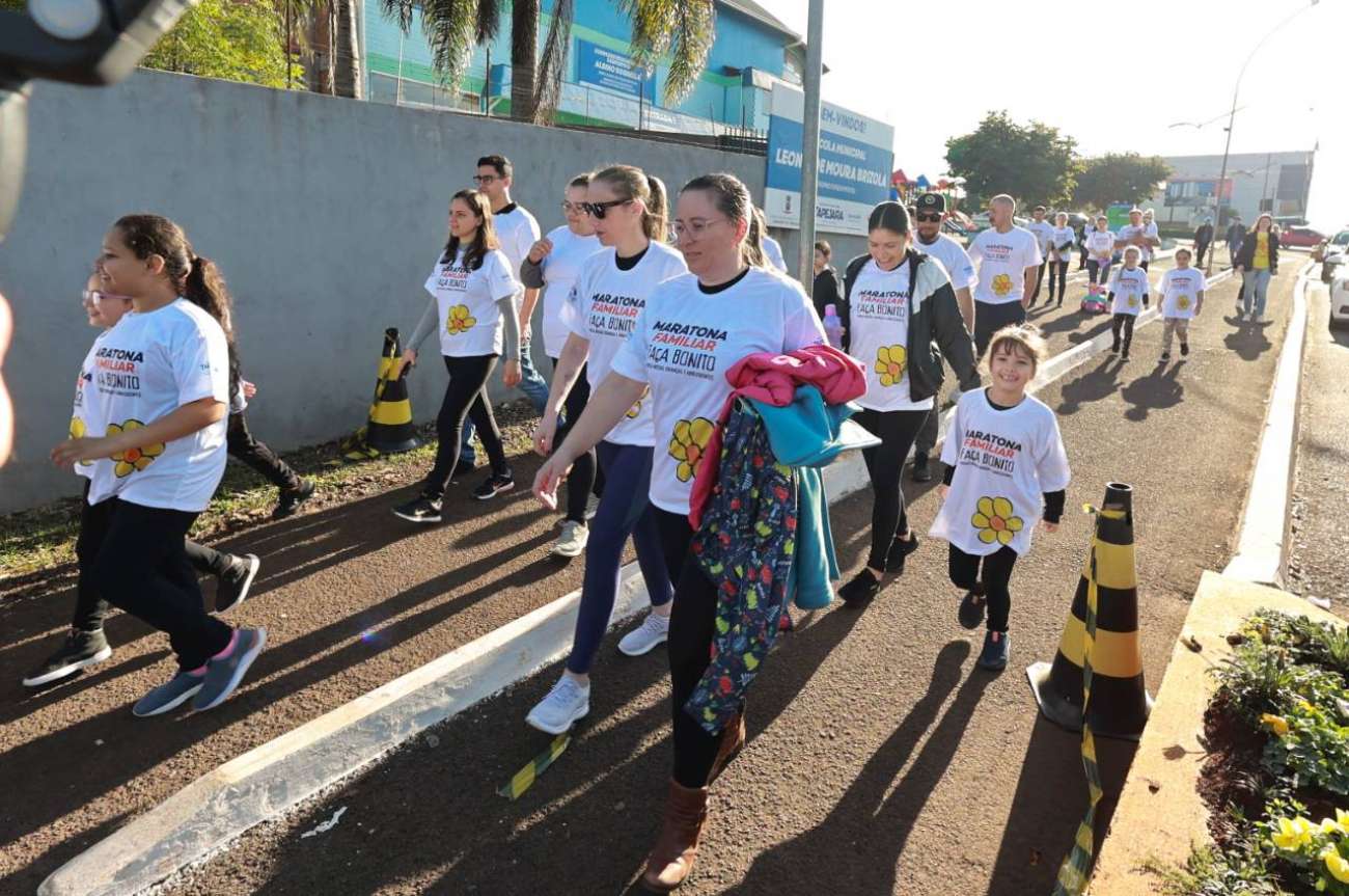 Maratona Familiar “Faça Bonito” reúne comunidade em ação de conscientização e proteção à infância