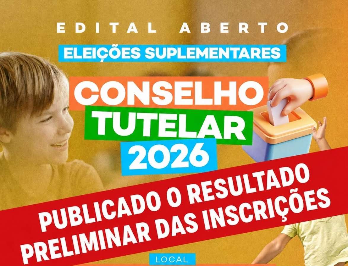 Divulgado resultado preliminar das inscrições para eleição suplementar do Conselho Tutelar de Tapejara