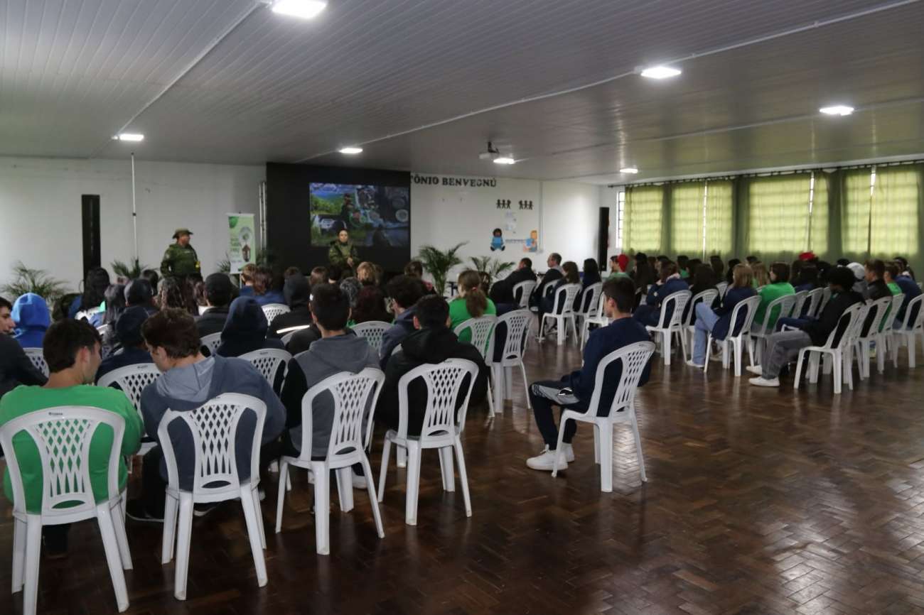 PATRAM participa de atividade de educação ambiental em Água Santa