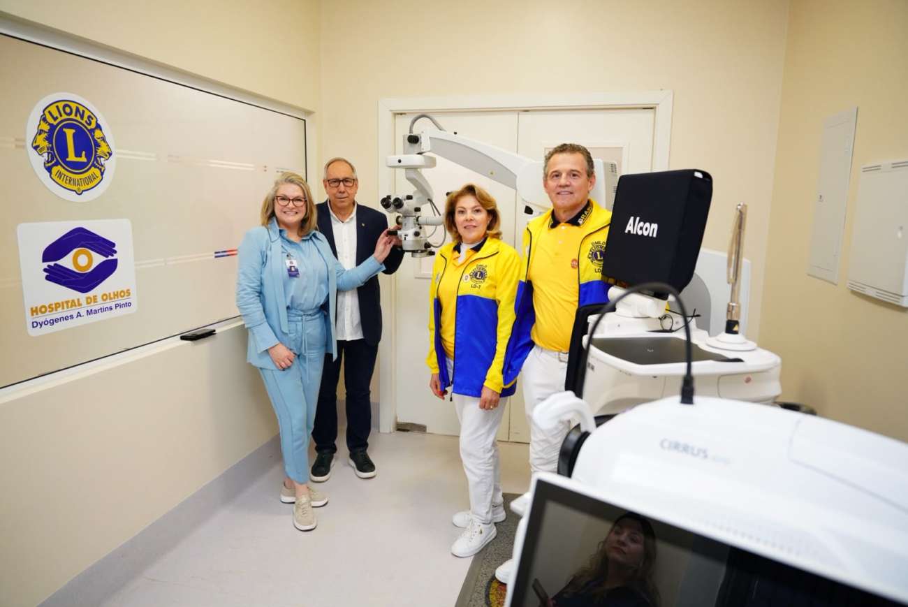 Hospital de Olhos Lions amplia parque tecnológico com investimento viabilizado pela LCIF
