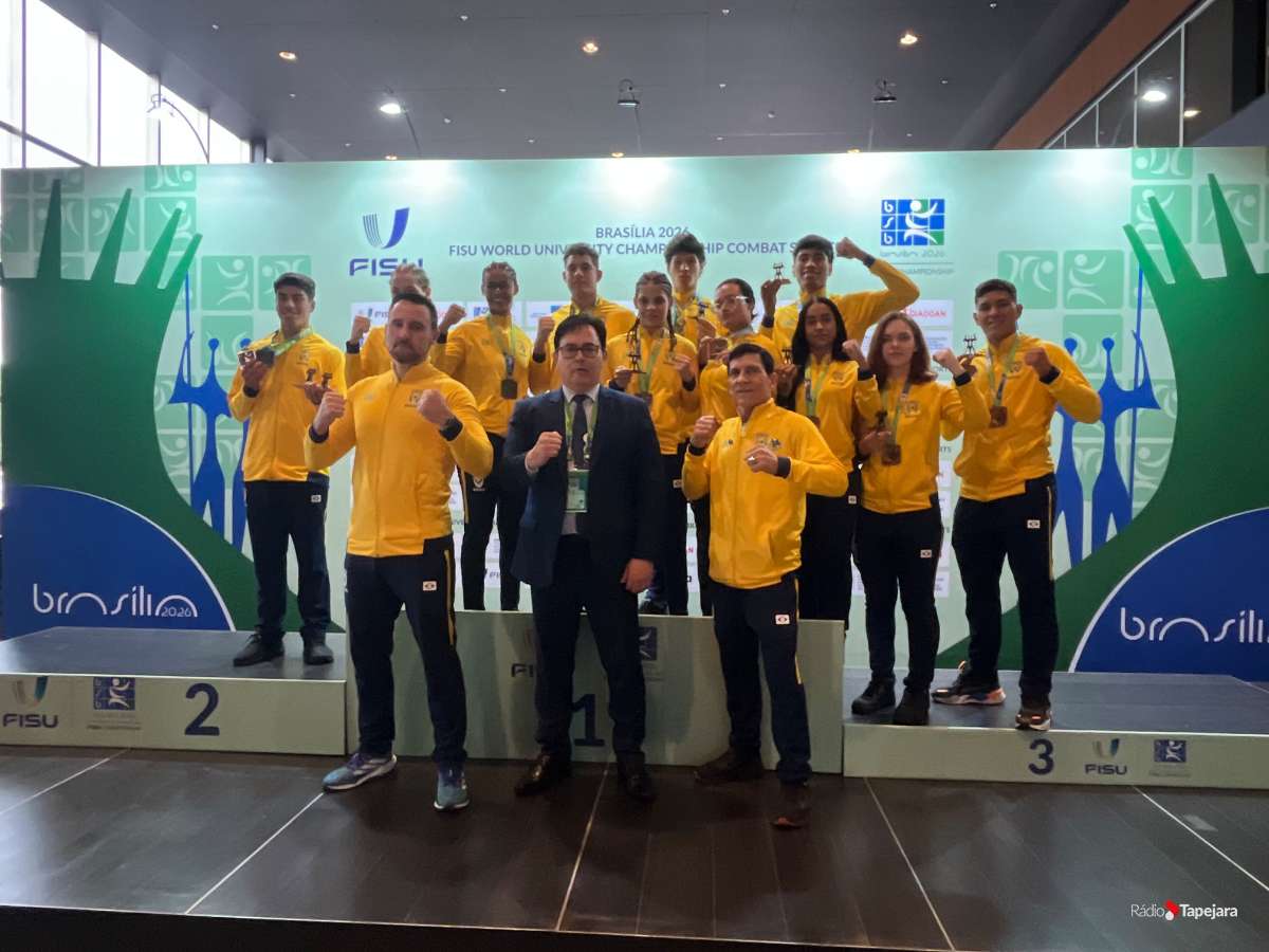 Bruno Rafael Bernardi Oliveira e Laura Bernardi conquistam medalhas no Mundial Universitário de Muaythai 2026