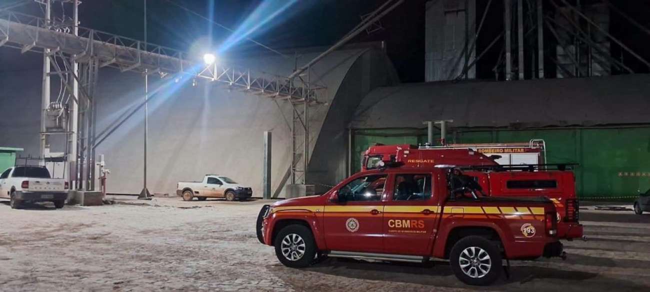 Trabalhador é soterrado em silo de soja em Tapera