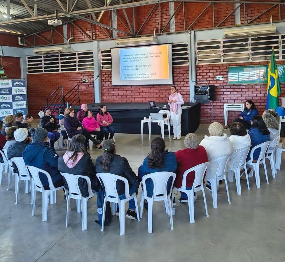 Grupo Viver Melhor é lançado em Água Santa para promover saúde e qualidade de vida