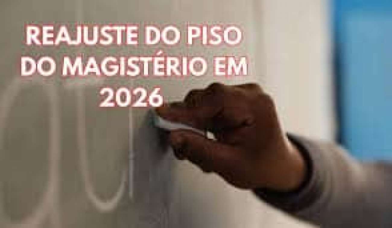 Governo federal sanciona novo piso nacional do magistério em R$ 5.130