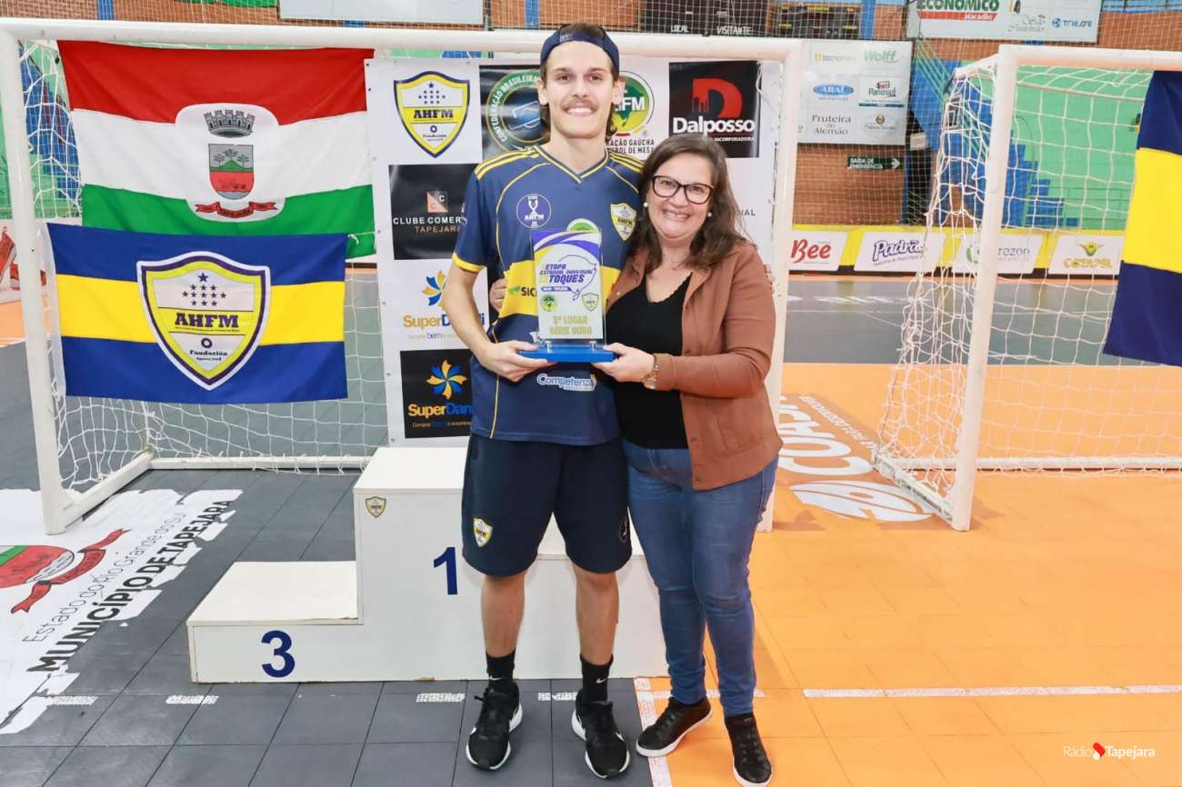 Tapejarense Nicolas Marsiglio Cauduro lidera o Ranking Gaúcho de Futebol de Mesa